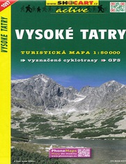 Vysoké Tatry,1:50 000