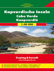 Wyspy Zielonego Przylądka mapa 1:80 000 Freytag & Berndt