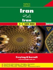 Iran. Mapa Freytag & Berndt 1:1 500 000 
