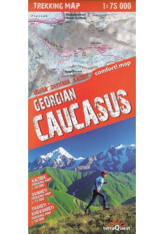 Gruzja Kaukaz mapa 1:75 000 terraQuest