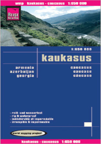 Kaukaz. Mapa Reise Know-How / 1:650 000 