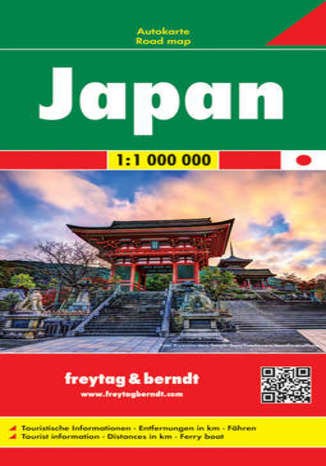 Japonia. Mapa Freytag & Berndt / 1:1 000 000