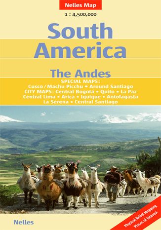 Ameryka Południowa - Andy. Mapa Nelles / 1:4 500 000