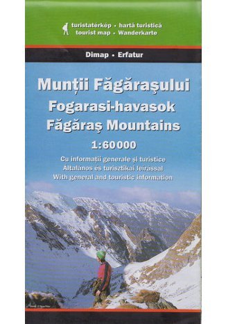 Góry Fogaraskie. Mapa turystyczna Szarvas