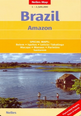 Brazylia. Amazonka. Mapa