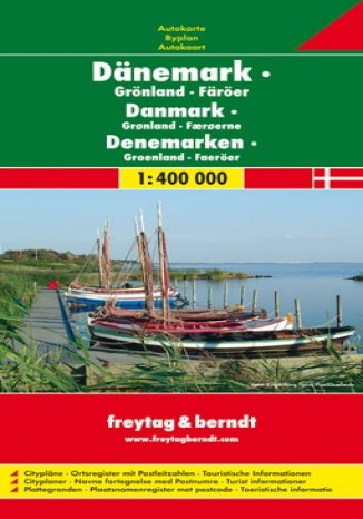 Dania Grenlandia. Mapa 1:400 000