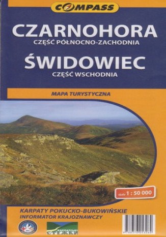 Czarnohora i Świdowiec . Mapa Compass 1:50 000