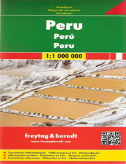 Peru. Mapa  Freytag & Berndt 1:1 000 000