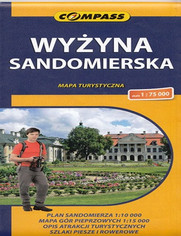 Wyżyna Sandomierska. Mapa turystyczna Compass / 1:75 000