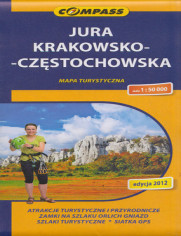 Jura Krakowsko-Częstochowska. Mapa Compass 1:50 000