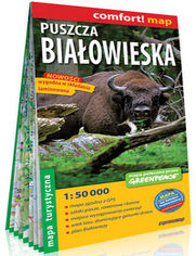 Puszcza Białowieska laminowana mapa turystyczna 1:50 000