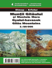 Góry Gilau. Mapa turystyczna
