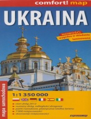 Ukraina mapa 1: 350 000 Expressmap
