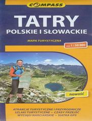 Tatry Polskie i Słowackie. Mapa turystyczna Compass 1:50 000