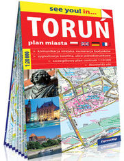Toruń papierowy plan miasta 1:20 000