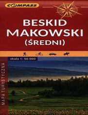 Beskid Makowski Średni mapa turystyczna 1:50 000