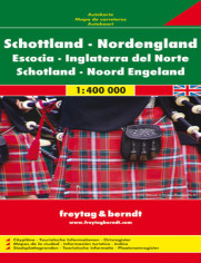 Szkocja. Mapa Freytag & Berndt 1:400 000 
