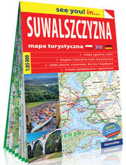 Suwalszczyzna papierowa mapa turystyczna 1:85 000