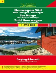Norwegia Południowa (cz.1). Mapa Freytag & Berndt 1:250 000 