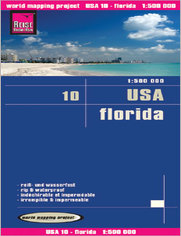 USA - Floryda. Mapa Reise Know-How / 1:500 000