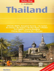 Tajlandia. Mapa Nelles / 1:1 500 000 