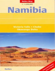 Namibia. Mapa