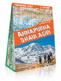 Annapurna i Dhaulagiri laminowana mapa trekkingowa. Skala: 1:30 000; 1:80 000; 1:1 100 000